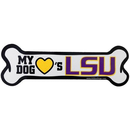 Algopix Similar Product 20 - NCAA LSU Fighting Tigers Bone Print Car