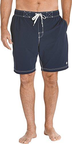 Algopix Similar Product 8 - Coolibar UPF 50 Mens Swim Trunks 