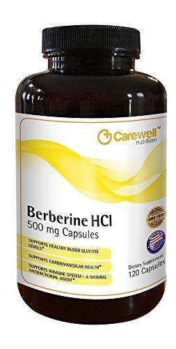 Algopix Similar Product 2 - Carewell Berberine HCL 500 Mg Capsules