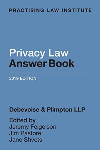 Algopix Similar Product 7 - Privacy Law Answer Book