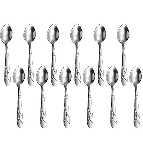 Algopix Similar Product 16 - Espresso Spoons Set of 124 inch 1810