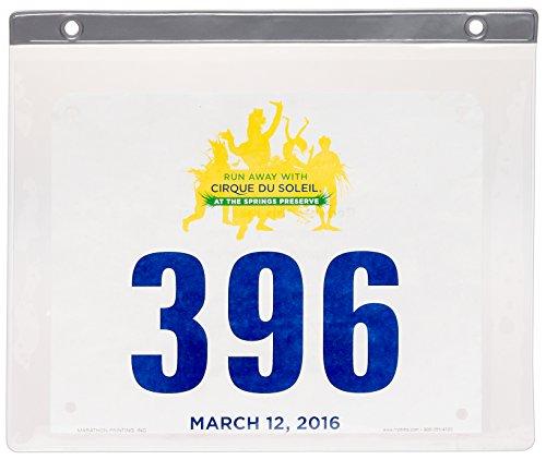 Algopix Similar Product 2 - Race Bib Display Sleeves  24 Pack