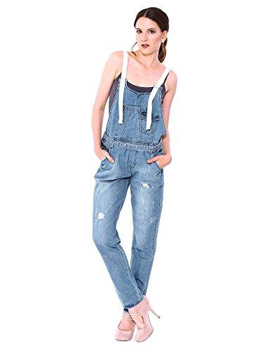 Algopix Similar Product 10 - Simplicity Juniors Denim Ripped Jean