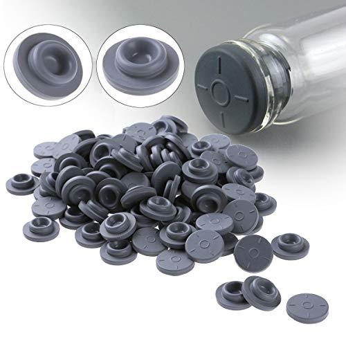 Algopix Similar Product 18 - SONSAN 100Pcs Rubber Glass Stopper Self