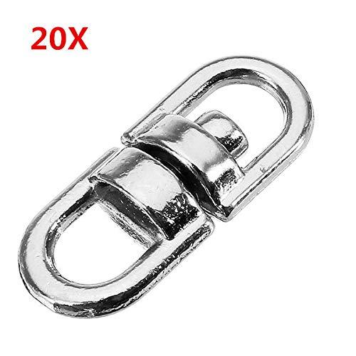 Algopix Similar Product 17 - OKIl 20Pcs 165mm Silver Zinc Alloy