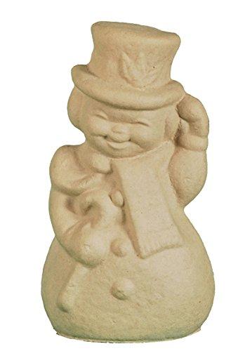 Algopix Similar Product 15 - Bare Naked Crafts  Paper Mache Snowman