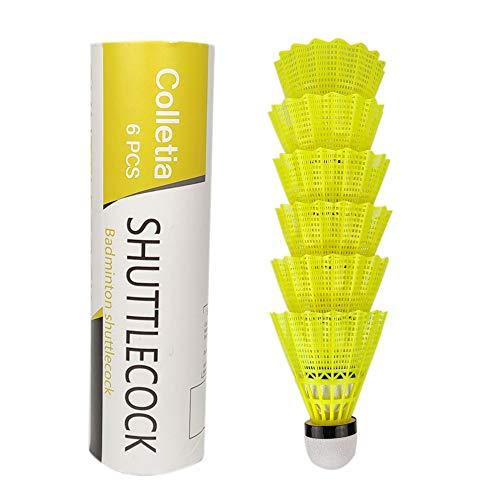 Algopix Similar Product 18 - Badminton Shuttlecocks 6Pack Nylon