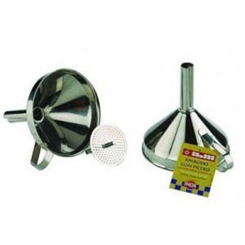 Algopix Similar Product 20 - IBILI 763800 Funnel with strainer s/s