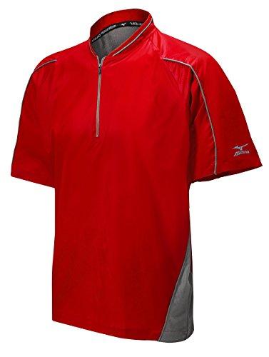 Algopix Similar Product 18 - Mizuno Protect Batting Jersey Red