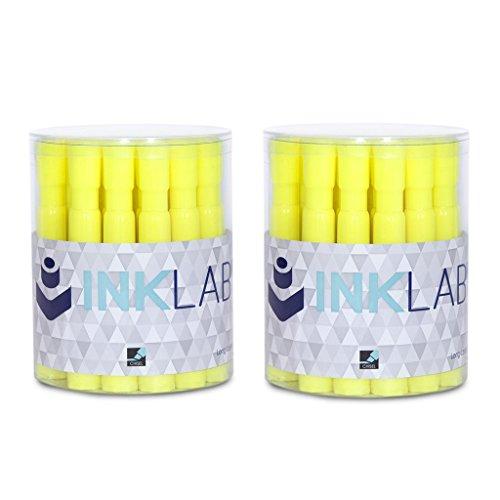Algopix Similar Product 19 - InkLab Highlighters Chisel Tip