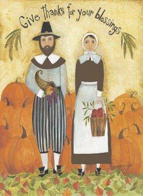 Algopix Similar Product 1 - Pilgrims Blessings Thanksgiving Garden