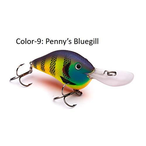 Algopix Similar Product 5 - Vexan PB8 Bass Crankbait Fishing Lure