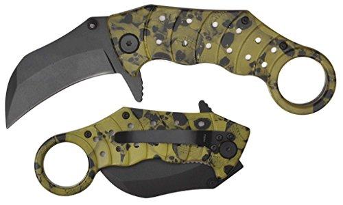 Algopix Similar Product 1 - Tiger USA 7 Hawk Bill Green Skull
