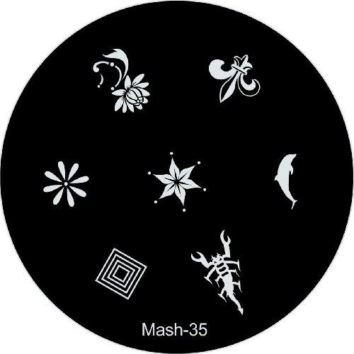 Algopix Similar Product 19 - MASH Nail Art Stamp Stamping Image