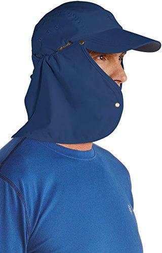Algopix Similar Product 4 - Coolibar UPF 50 Mens Super Sport Hat