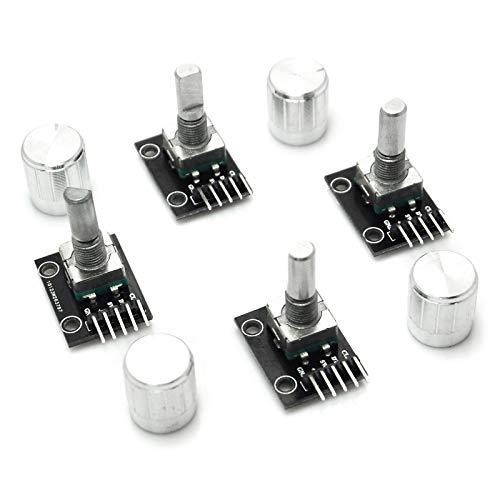 Algopix Similar Product 10 - Gikfun KY040 Rotary Encoder Module