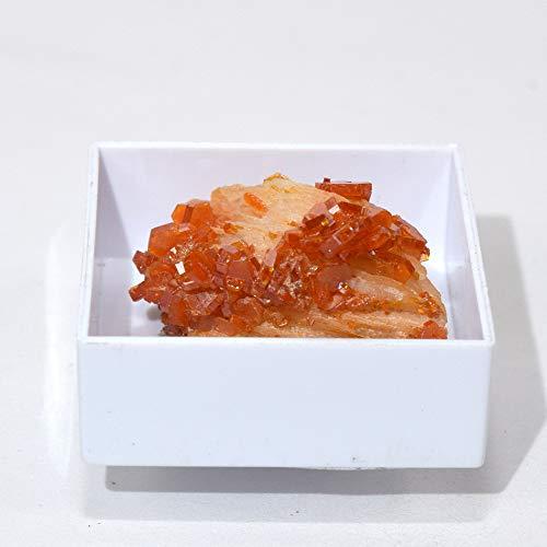 Algopix Similar Product 8 - 62 Carat Red Vanadinite Cluster in Box