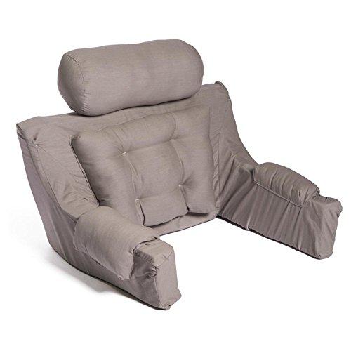 Algopix Similar Product 12 - Deluxe Lounger Backrest Color: Dove Grey