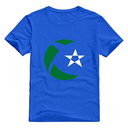 Algopix Similar Product 4 - KST Mens Algeria Flag Map Emblem 100