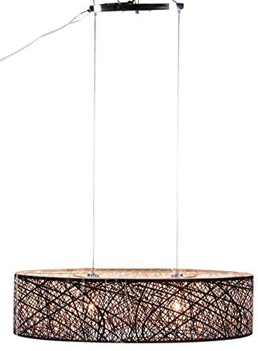 Algopix Similar Product 11 - Benzara Mesh Structure Metal Pendant