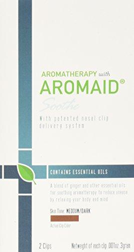 Algopix Similar Product 13 - Aromaid Soothe Nasal Clip, Medium, Dark