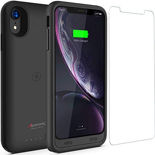 Algopix Similar Product 10 - iPhone XR Battery Case with Qi Wireless
