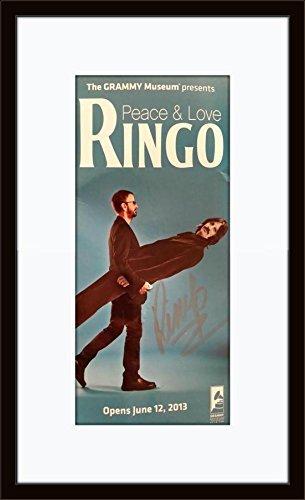 Algopix Similar Product 7 - Framed Ringo Starr Photo Autograph with