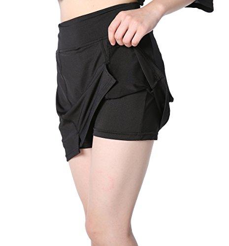Algopix Similar Product 2 - EAST HONG Womens Golf Skirt Tennis Ice