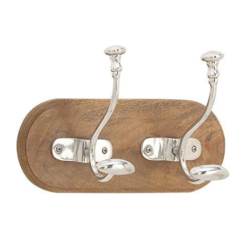 Algopix Similar Product 9 - Benzara Storage Wall Hook in Aluminum
