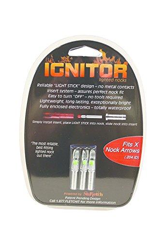 Algopix Similar Product 1 - IGNITOR Lighted Nocks (Green)