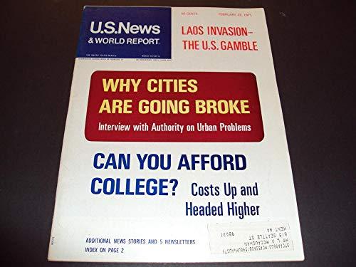 Algopix Similar Product 10 - US News World Report Feb 22 1971 Laos