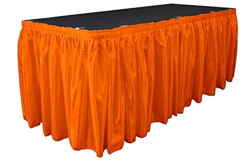 Algopix Similar Product 4 - LA Linen Bridal Satin Pleated Table
