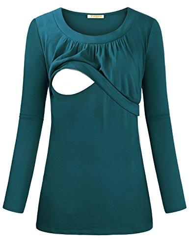 Algopix Similar Product 16 - Baikea Breastfeeding Shirt Women Loose