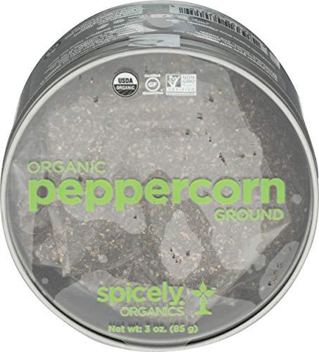 Algopix Similar Product 7 - Spicely Peppercorn Black Ground Tin