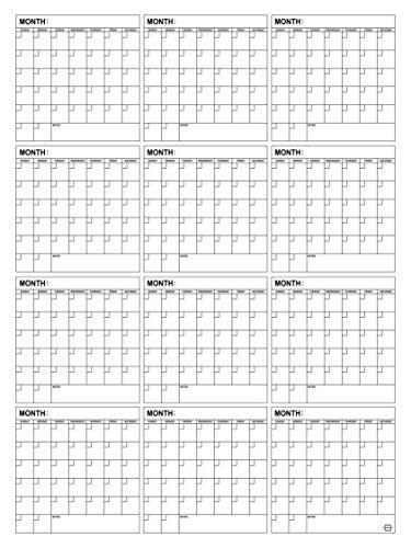 Algopix Similar Product 17 - Scribbledo Jumbo Dry Erase Yearly