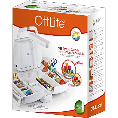 Algopix Similar Product 3 - OttLite Craft Carrying Case with Lamp