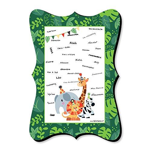 Algopix Similar Product 5 - Big Dot of Happiness Jungle Party