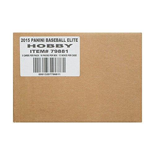 Algopix Similar Product 19 - 2015 Panini Elite Hobby Baseball 12 Box
