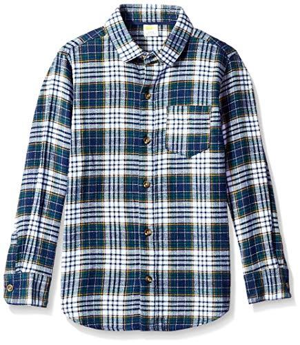 Algopix Similar Product 9 - Crazy 8 Boys Long Sleeve Pocket Button