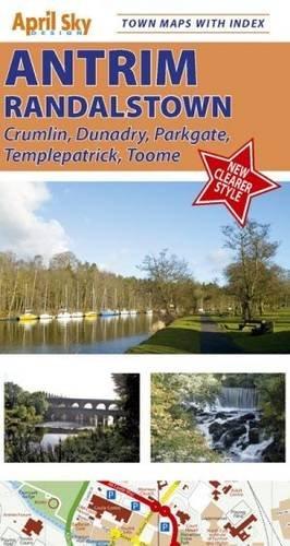 Algopix Similar Product 19 - Northern Ireland Street Map Antrim and