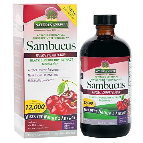 Algopix Similar Product 3 - Natures Answer AlcoholFree Sambucus