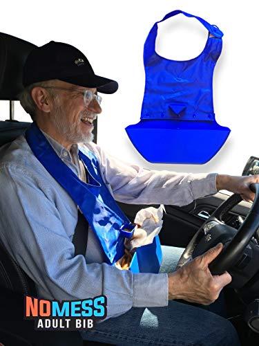 Algopix Similar Product 14 - No Mess Adult Bib  Holds Food and