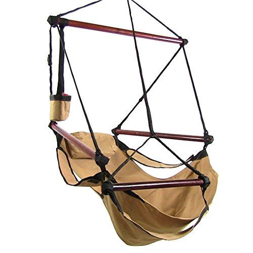Algopix Similar Product 5 - Sunnydaze Deluxe Hanging Hammock Air