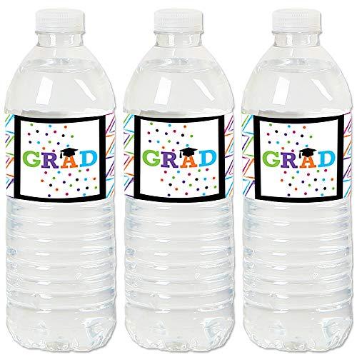 Algopix Similar Product 14 - Hats Off Grad  Graduation Party Water