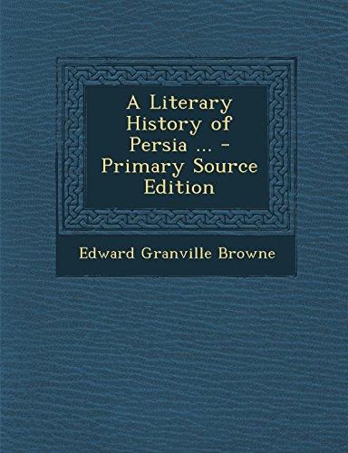 Algopix Similar Product 18 - A Literary History of Persia ...