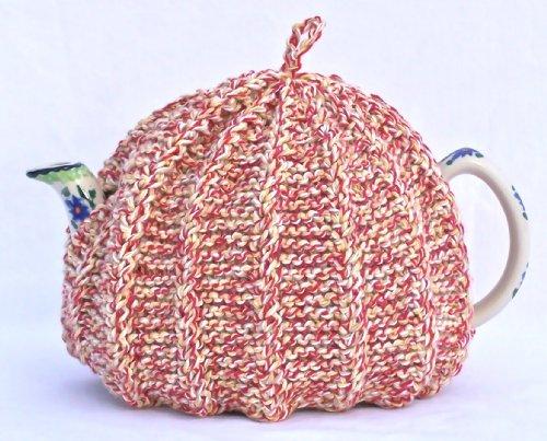 Algopix Similar Product 9 - Knit Tea Cozy Cosy Handmade Washable