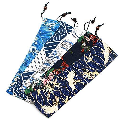 Algopix Similar Product 5 - AQUEENLY 5 Pieces Straw Carrying Case