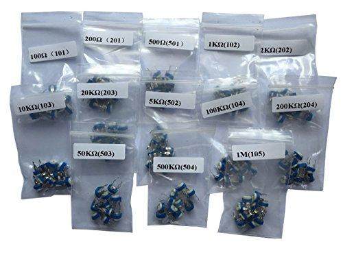 Algopix Similar Product 13 - Ketofa Variable Resistor Assorted Kit