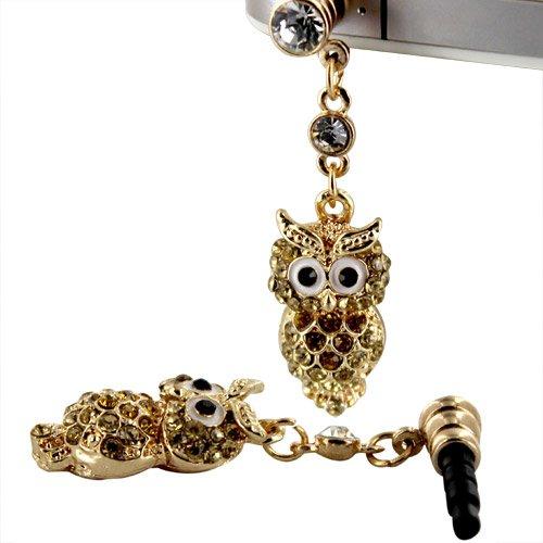 Algopix Similar Product 12 - Skque 35mm Bling Rhinestone Golden
