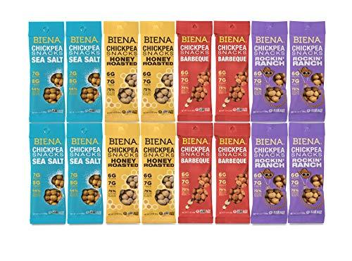 Algopix Similar Product 6 - Biena Roasted Chickpea Snacks Variety